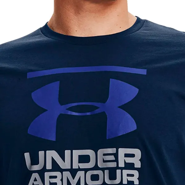 Tricou pentru bărbați Under Armour ss-blk1326849-001 100% bumbac/ Blue photo 4 Tricou pentru bărbați Under Armour ss-blk1326849-001 100% bumbac/ Blue photo 4