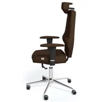 Fotoliu de birou Kulik System Nano Stofă/ Brown photo 2