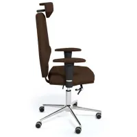 Fotoliu de birou Kulik System Nano Stofă/ Brown photo 3