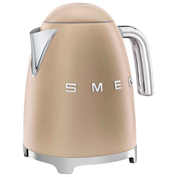 Электрочайник Smeg KLF03CHMEU 1.7л / Скрытый / Шампанское photo 1