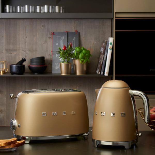 Электрочайник Smeg KLF03CHMEU 1.7л / Скрытый / Шампанское photo 12