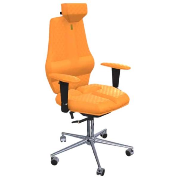 Fotoliu de birou Kulik System Nano Stofă/ Orange photo 1