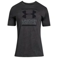 Футболка для мужчин Under Armour ss-blk1326849-019 100% хлопок/ Серый