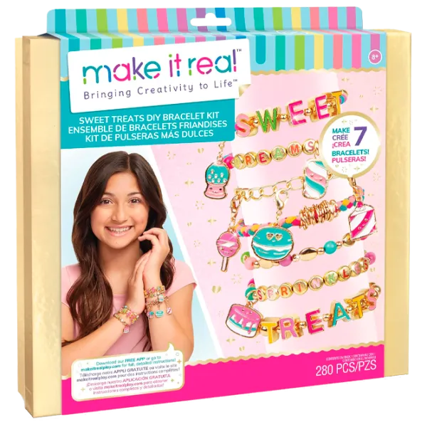 Set de creație Make It Real Bringing Creativity to Life Sweet Treats 1728M 8+/ Multicolor Multicolor photo 1