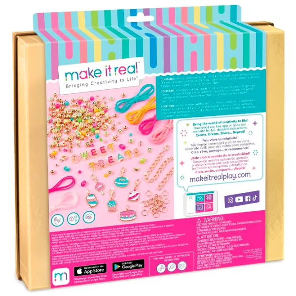 Set de creație Make It Real Bringing Creativity to Life Sweet Treats 1728M 8+/ Multicolor Multicolor photo 7