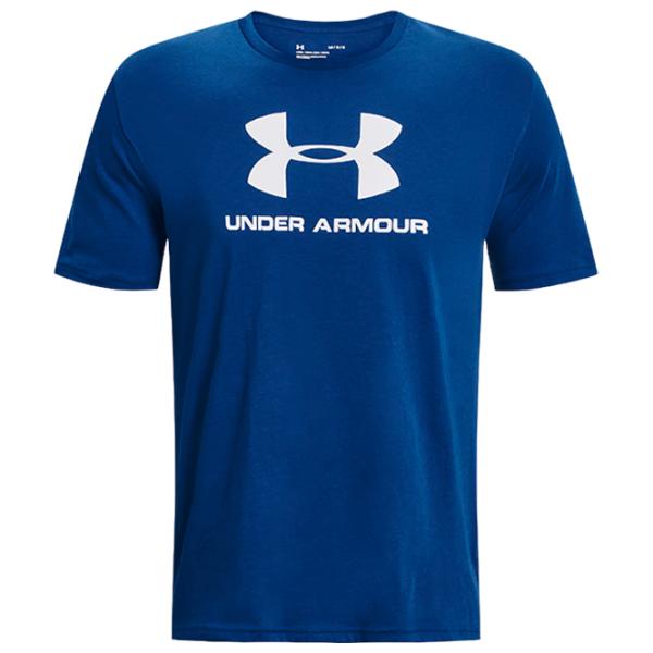 Футболка для мужчин Under Armour 1329590-408 100% хлопок/ Blue photo 1 Футболка для мужчин Under Armour 1329590-408 100% хлопок/ Blue photo 1