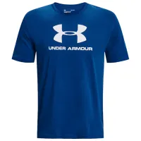 Tricou pentru bărbați Under Armour 1329590-408 100% bumbac/ Blue