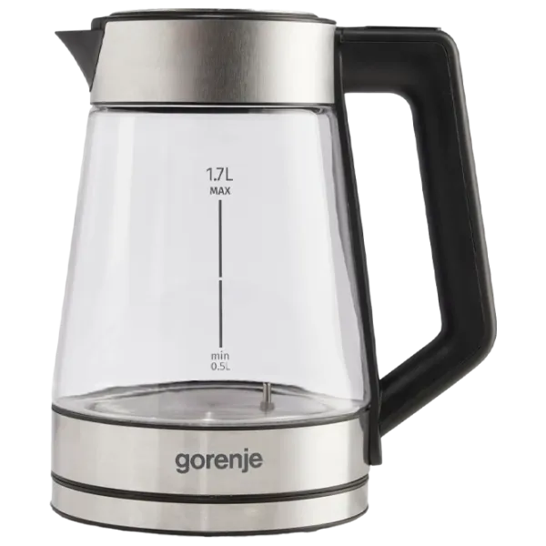 Электрочайник Gorenje K17TRG 1.7л / Скрытый / Нержавеющая сталь photo 1
