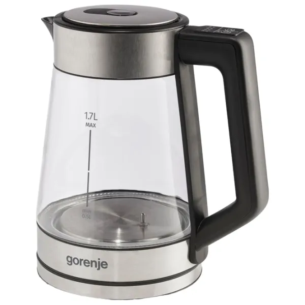 Электрочайник Gorenje K17TRG 1.7л / Скрытый / Нержавеющая сталь photo 2