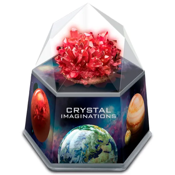 Set de creație 4M Crystal Growing Crystal Imaginations 03929 10+/ Multicolor Red photo 3