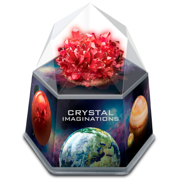Set de creație 4M Crystal Growing Crystal Imaginations 03929 10+/ Multicolor Red photo 3