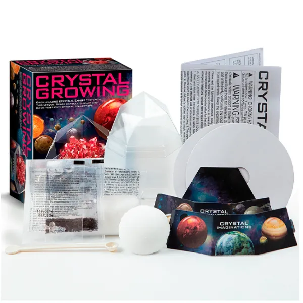 Set de creație 4M Crystal Growing Crystal Imaginations 03929 10+/ Multicolor Red photo 8