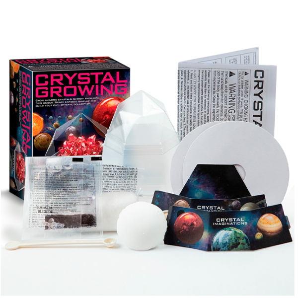 Set de creație 4M Crystal Growing Crystal Imaginations 03929 10+/ Multicolor Red photo 8