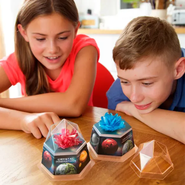 Set de creație 4M Crystal Growing Crystal Imaginations 03929 10+/ Multicolor Red photo 9