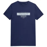 Tricou pentru bărbați 4F ss23ttshm304 100% bumbac/ Navy