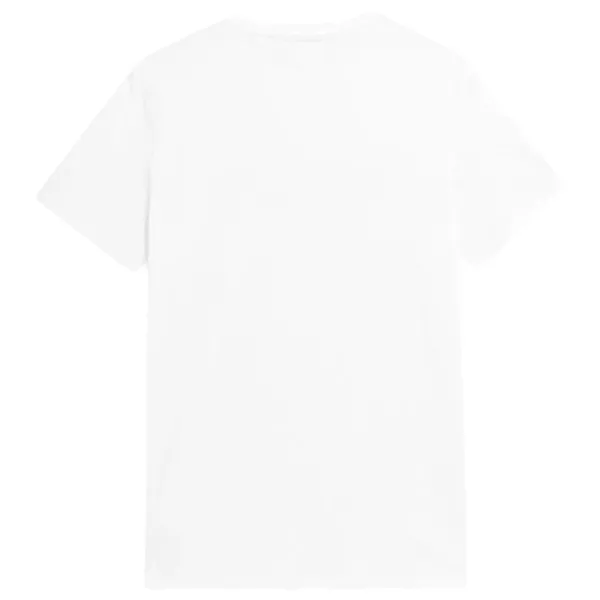 Футболка для мужчин 4F ss23ttshm304 100% хлопок/ White photo 2