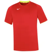 Tricou pentru bărbați Mizuno 32ea7002 100% poliester/ Red