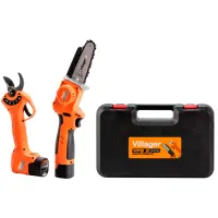 Цепная пила Villager VPS 2 аккумуляторный/ Оранжевый