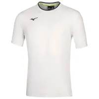 Tricou pentru bărbați Mizuno 32ea7040c 40% poliester/ White