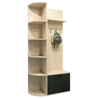 Комплект для прихожей Arta Mobilei Ferara 012 ДСП/ Графитовый