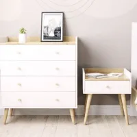 Тумбочки Mobicasa ASGARD 1 55 x 50 x 40см/ ЛДСП/ Дуб cонома photo 2