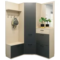 Set pentru antreu Arta Mobilei Ferara 0235 PAL/ Graphite