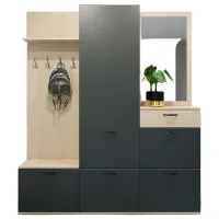 Set pentru antreu Arta Mobilei Ferara 0245 PAL/ Graphite