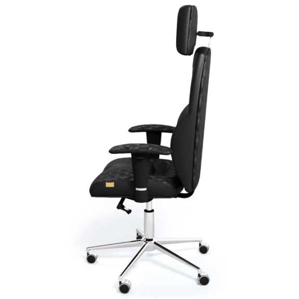 Офисное кресло Kulik System Business ЭКО Кожа/ Black photo 2 Офисное кресло Kulik System Business ЭКО Кожа/ Black photo 2