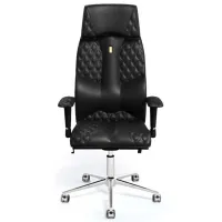 Fotoliu de birou Kulik System Business ECO Piele/ Black photo 3