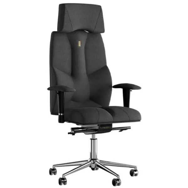 Fotoliu de birou Kulik System Business Stofă/ Black Titanium Black photo 1 Fotoliu de birou Kulik System Business Stofă/ Black Titanium Black photo 1