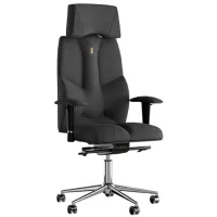 Fotoliu de birou Kulik System Business Stofă/ Black Titanium Black