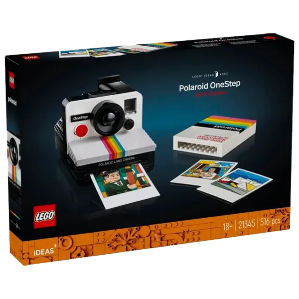 Constructor LEGO Polaroid OneStep SX-70 Camera Cameră foto/ Multicolor photo 1