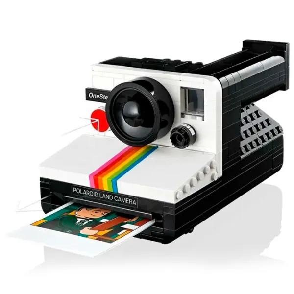 Constructor LEGO Polaroid OneStep SX-70 Camera Cameră foto/ Multicolor photo 7