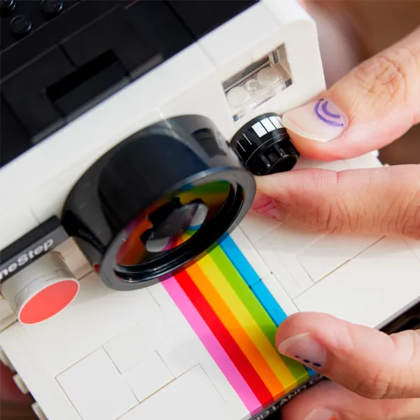 Constructor LEGO Polaroid OneStep SX-70 Camera Cameră foto/ Multicolor photo 8