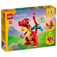 Constructor LEGO Red Dragon Dragon/ Red