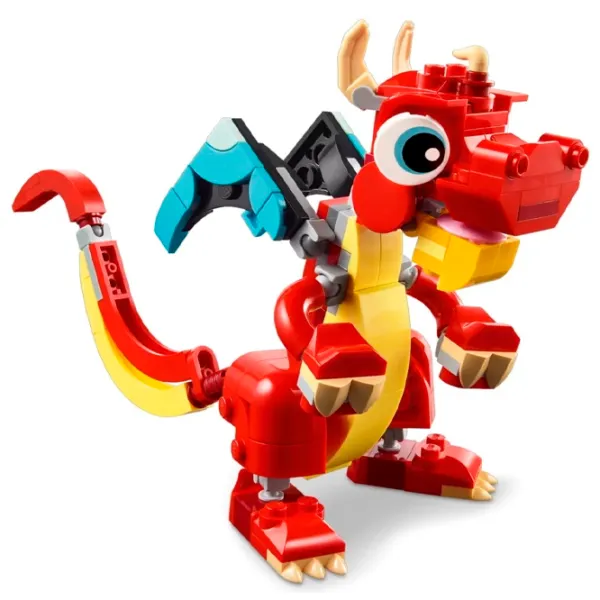 Constructor LEGO Red Dragon Dragon/ Red photo 2 Constructor LEGO Red Dragon Dragon/ Red photo 2