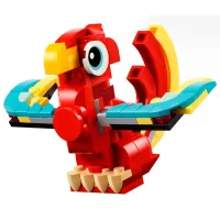 Constructor LEGO Red Dragon Dragon/ Red photo 4