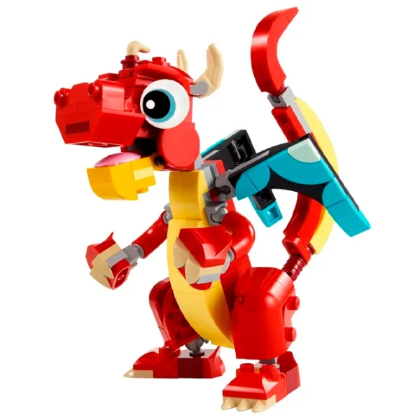 Constructor LEGO Red Dragon Dragon/ Red photo 5 Constructor LEGO Red Dragon Dragon/ Red photo 5