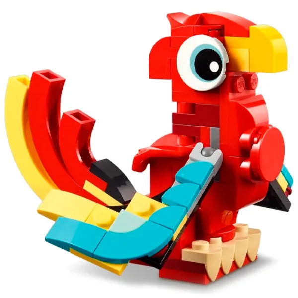 Constructor LEGO Red Dragon Dragon/ Red photo 7 Constructor LEGO Red Dragon Dragon/ Red photo 7