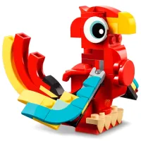 Constructor LEGO Red Dragon Dragon/ Red photo 7