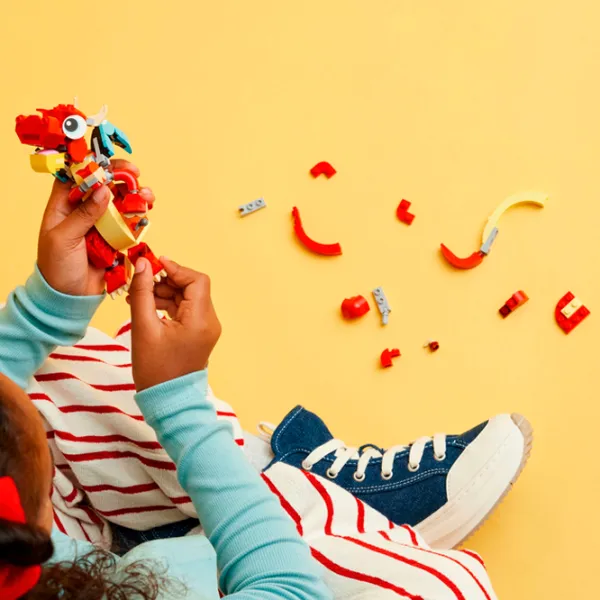 Constructor LEGO Red Dragon Dragon/ Red photo 10 Constructor LEGO Red Dragon Dragon/ Red photo 10