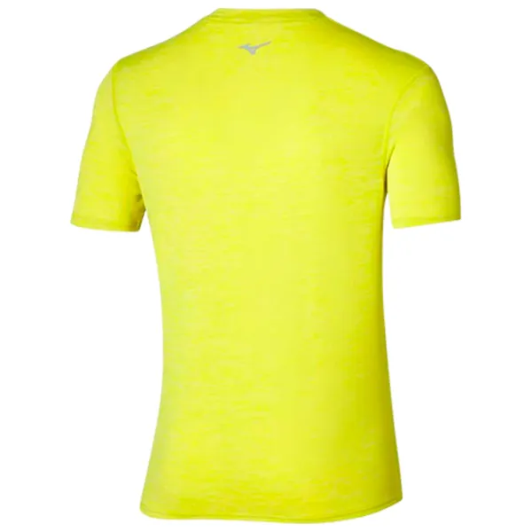 Tricou pentru bărbați Mizuno j2gaa509 100% bumbac/ Light green photo 2