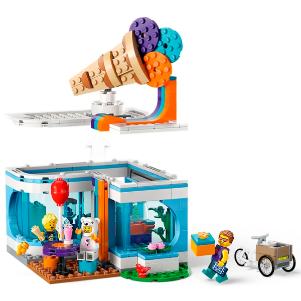 Constructor LEGO Ice-Cream Shop Magazin/ Multicolor photo 4 Constructor LEGO Ice-Cream Shop Magazin/ Multicolor photo 4