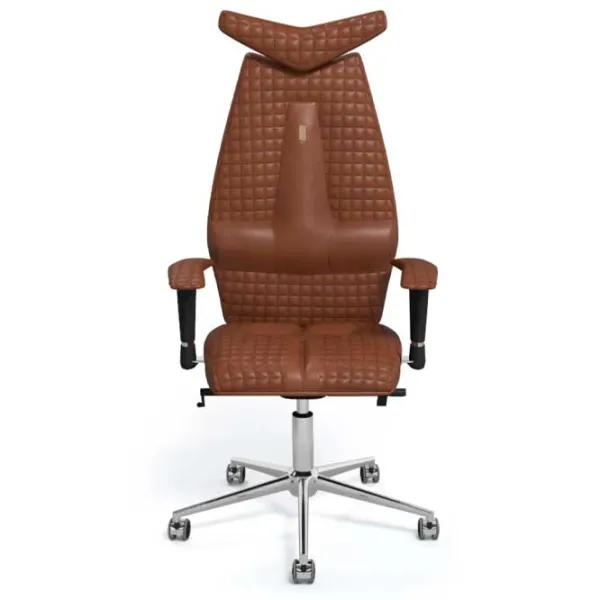 Fotoliu de birou Kulik System Jet Piele/ Brown photo 2
