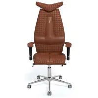 Fotoliu de birou Kulik System Jet Piele/ Brown photo 2