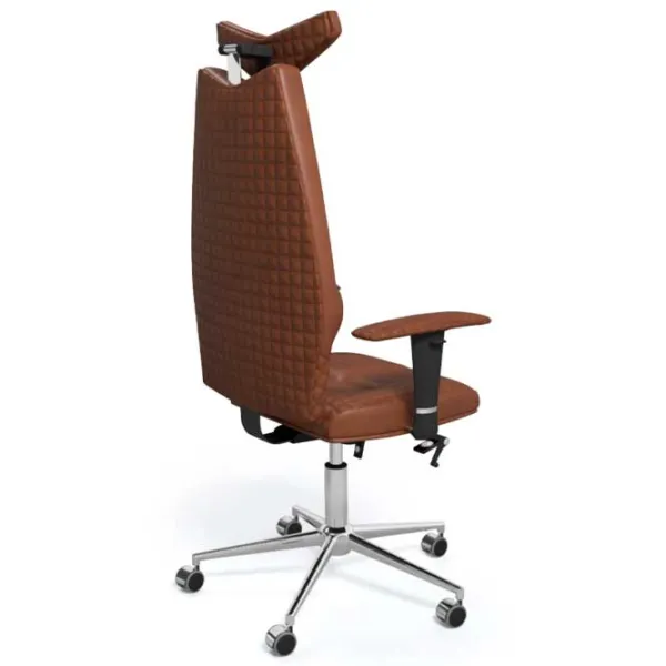Fotoliu de birou Kulik System Jet Piele/ Brown photo 3