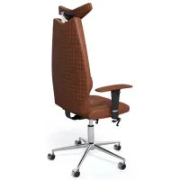 Fotoliu de birou Kulik System Jet Piele/ Brown photo 3