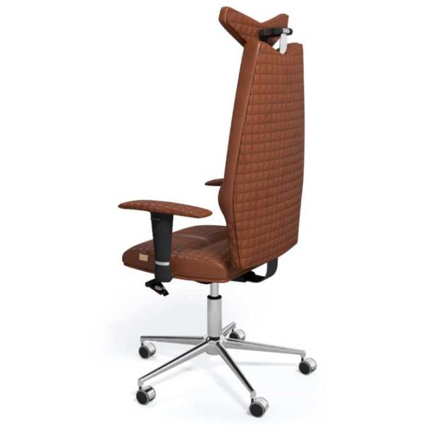 Fotoliu de birou Kulik System Jet Piele/ Brown photo 5