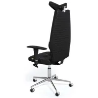 Fotoliu de birou Kulik System Jet ECO Piele/ Black photo 5