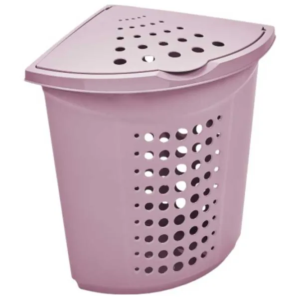 Coș pentru rufe Aleana 122051 45 l/ Plastic/ Pink photo 1